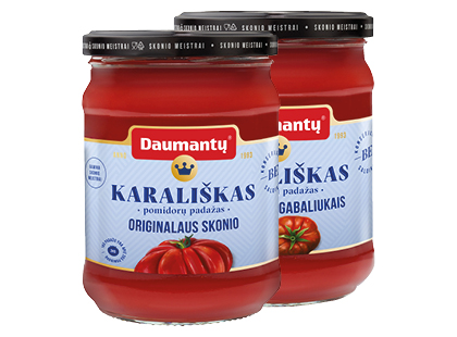 DAUMANTŲ KARALIŠKAS pomidorų padažas*