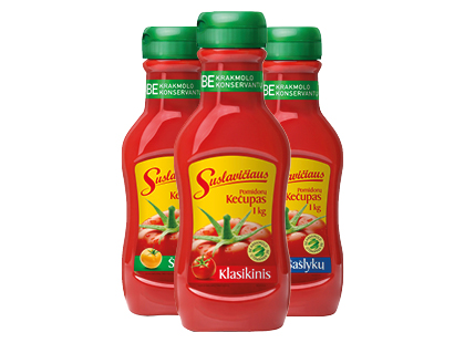 SUSLAVIČIAUS pomidorų kečupas*