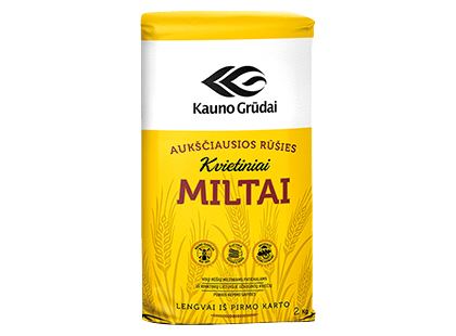Kvietiniai miltai KAUNO GRŪDAI*