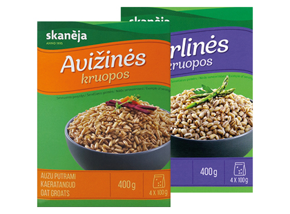 Avižinės; perlinės kruopos SKANĖJA*