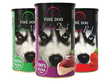 Konservuotas šunų ėdalas FINE DOG*