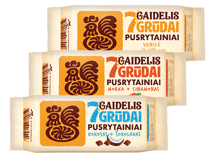 Sausainiai GAIDELIS 7 GRŪDAI*