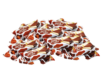 Vafliniai saldainiai ROSHEN LAZY COW*