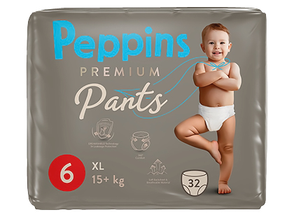 Sauskelnės-kelnaitės PEPPINS PREMIUM*
