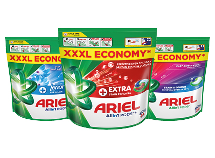 Skalbiamosios kapsulės ARIEL*