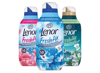 Skalbinių minkštiklis LENOR*, 3 rūšių