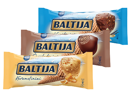 Valgomieji ledai ragelyje BALTIJA*