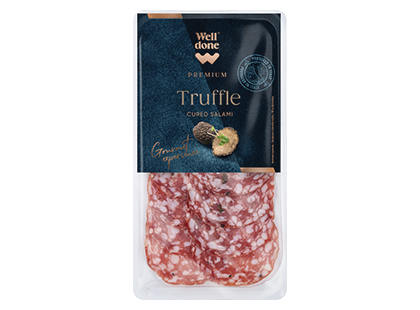 Pjaustytas vytintas saliamis su trumais WELL DONE PREMIUM*