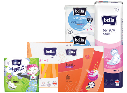 Moterų higienos prekėms BELLA*