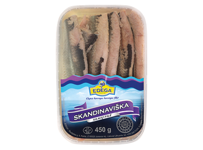 SKANDINAVIŠKA silkių filė EDEGA*