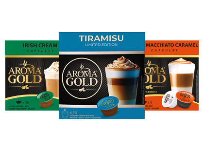Kavos kapsulės AROMA GOLD*
