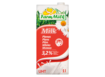 UAT pienas FARM MILK*
