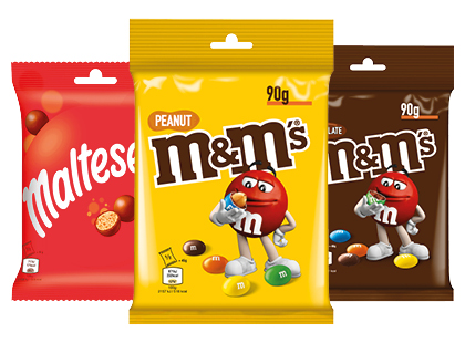 Saldainiai M&M’S; MALTESERS*