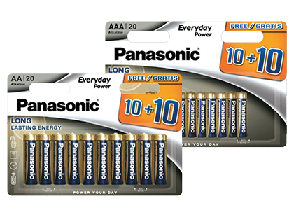 Elementai PANASONIC*, 2 rūšių
