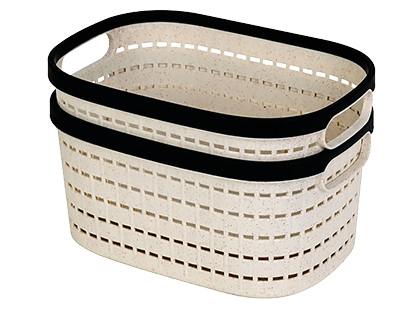 Plastikinių krepšių rinkinys HOME EXPERT*, 3 rūšių, 30 × 20 × 13,5 cm