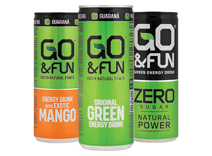 Energinis gėrimas GO & FUN*