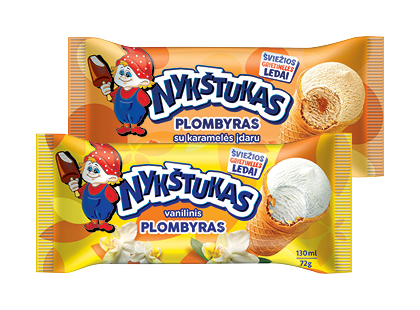 Valgomieji ledai puodelyje NYKŠTUKAS*