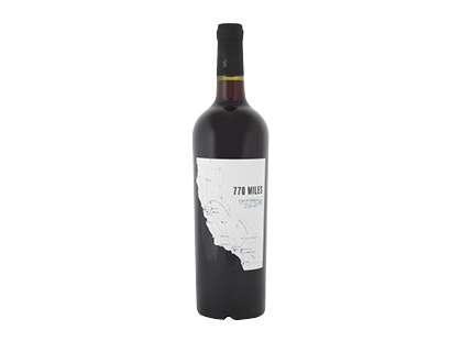 Vynas 770 MILES ZINFANDEL RED su SGN