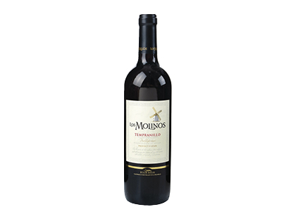 Raudonasis sausas vynas LOS MOLINOS TEMPRANILLO su SGN