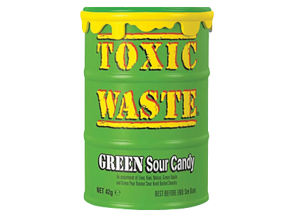 Rūgštūs saldainiai TOXIC WASTE*