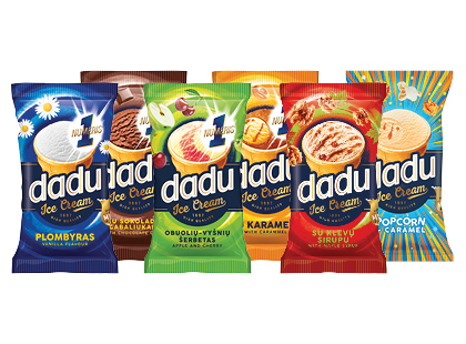 Valgomieji ledai puodelyje DADU*
