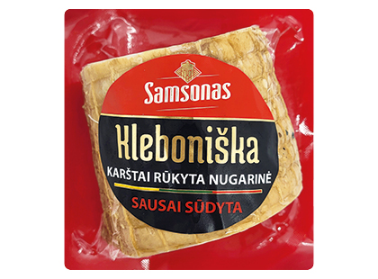 Karštai rūkyta, sausai sūdyta SAMSONO KLEBONIŠKA nugarinė*, a. r.