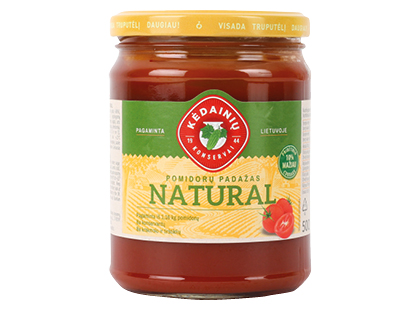 KĖDAINIŲ KONSERVŲ FABRIKO pomidorų padažas NATURAL*