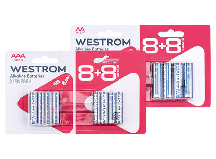Elementai WESTROM*, 2 rūšių, AAA; AA