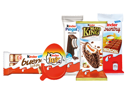 Produkcijai KINDER*