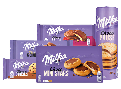 Sausainiams MILKA*