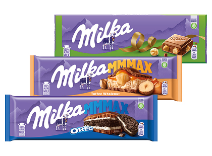Pieninis šokoladas MILKA*