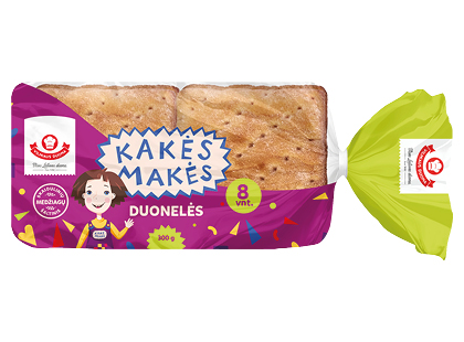 KAKĖS MAKĖS duonelės VILNIAUS DUONA*
