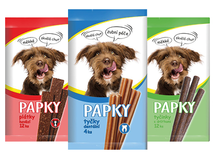 Baltyminis šunų skanėstas PAPKY*