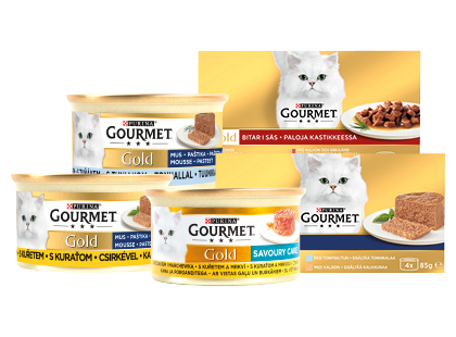 Kačių ėdalui GOURMET GOLD*