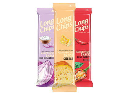 Traškus užkandis LONG CHIPS*