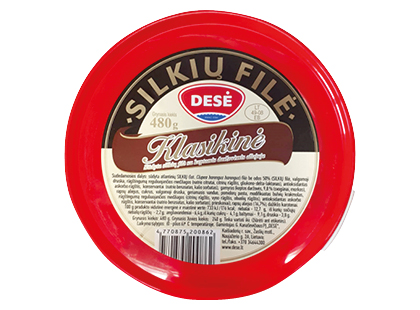 KLASIKINĖ silkių filė gabaliukai DESĖ*