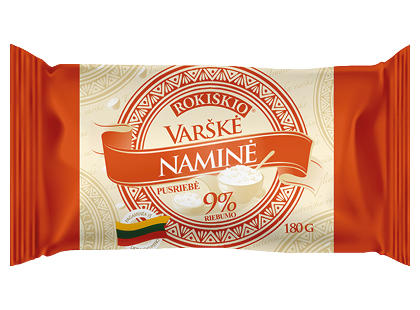 Pusriebė ROKIŠKIO NAMINĖ varškė*