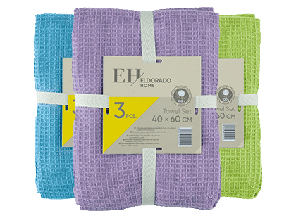 Virtuvinių rankšluosčių komplektas ELDORADO HOME*, 40 × 60 cm