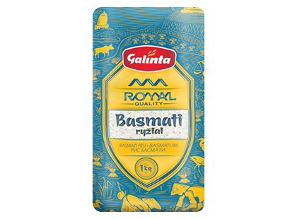 Ilgagrūdžiai ryžiai GALINTA ROYAL BASMATI*