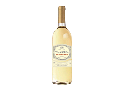 Baltasis pusiau sausas vynas VINA SEREA