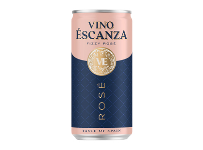 Gazuotas aromatizuotas sausas vyno gėrimas VINO ESCANZA ROSE