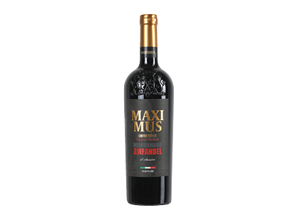 Raudonasis pusiau sausas vynas MAXIMUS NEGROAMARO ZINFANDEL