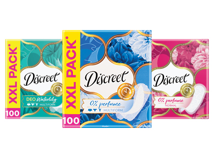 Higieniniai įklotai DISCREET*