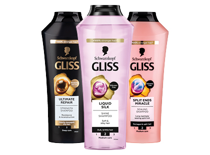 Plaukų šampūnas SCHWARZKOPF GLISS*