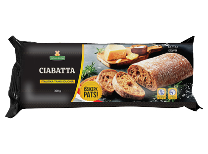 Šaldyta tamsi čiabata LIETUVOS KEPĖJAS*