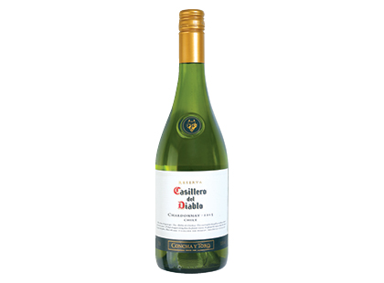 Baltasis sausas vynas CASILLERO DEL DIABLO CHARDONNAY