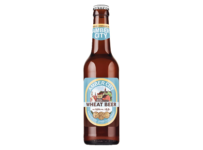 Kvietinis alus AMBER CITY