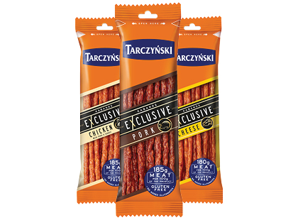 Karštai rūkytos dešrelės TARCZYNSKI KABANOSI*