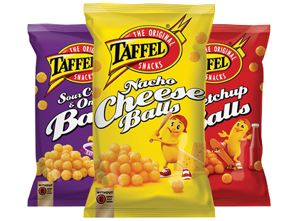 Kukurūzų traškučiai TAFFEL*