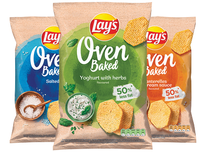 Kepti bulvių traškučiai LAY’S OVEN BAKED*